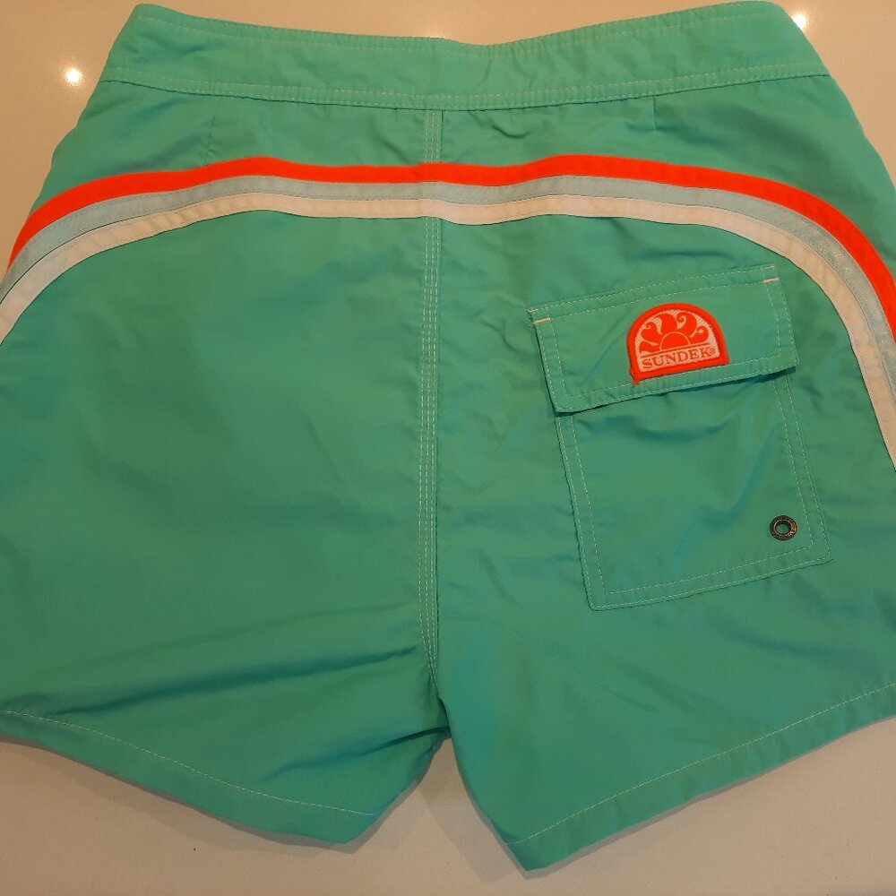 Sundek Iconic Tafefetta Swim Shorts - Size 29 / Small